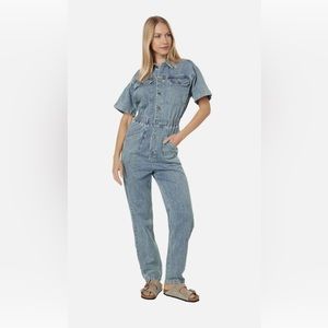 En Saison Palais Denim Jumpsuit - New